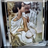 A22. Print with mirrored frame.